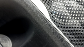 Panou ornamental ușă, spate dreapta, Hyundai Santa FE 21-23, negru, sub cortină, Harman Kardon, cu încălzitor, inserție și cotieră, piele neagră, lovituri, zgârieturi