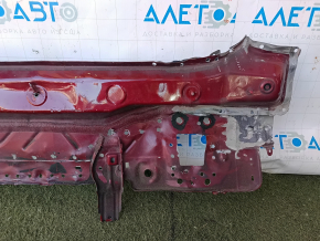 Задняя панель VW Tiguan 18-24 2 части, высверлена, красная, примята