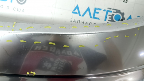 Ornamente inferioare bară spate pentru Hyundai Santa FE 2021-23 2.5T Limited, crom, zgârieturi, crăpături, lovituri