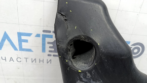 Защита днища задняя правая Mitsubishi Outlander 22-26 примята, надрыв