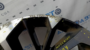 Диск колесный R20х8J ET35 Mitsubishi Outlander 22-26 черный с хромом, бордюрка
