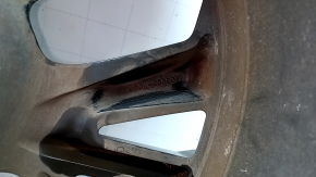 Диск колесный R20х8J ET35 Mitsubishi Outlander 22-26 черный с хромом, бордюрка