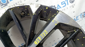 Диск колесный R20х8J ET35 Mitsubishi Outlander 22-26 черный с хромом, бордюрка