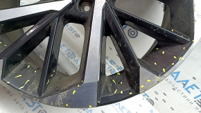 Диск колесный R20х8J ET35 Mitsubishi Outlander 22-26 черный с хромом, бордюрка