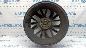 Диск колесный R20х8J ET35 Mitsubishi Outlander 22-26 черный с хромом, бордюрка