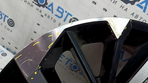 Диск колесный R20х8J ET35 Mitsubishi Outlander 22-26 черный с хромом, легкая бордюрка