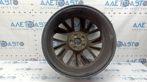 Диск колесный R20х8J ET35 Mitsubishi Outlander 22-26 черный с хромом, легкая бордюрка