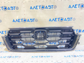 Решетка радиатора grill Honda CRV 23-26 структура с хром молдингом