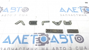 Эмблема надпись VELAR P250 S двери багажника Land Rover Range Rover Velar 18-20 графит, надломы