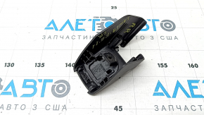 Заглушка салазки пассажирского сиденья задняя правая Hyundai Santa FE 21-23 черная, царапины