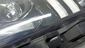 Фара передняя правая в сборе Hyundai Santa FE 21-23 Full LED, с креплениями и накладкой, тычки, отклеился уплотнитель