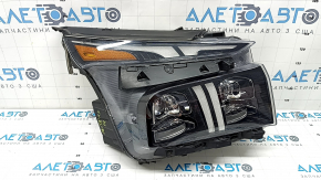 Ansamblu faruri față dreapta cu LED complet pentru Hyundai Santa FE 21-23