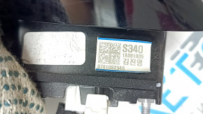 Зеркало боковое левое в сборе Hyundai Santa FE 21-23 7+2 пинов, BSM, подогрев, поворотник, подсветка, камера, автоскладывание, красное, оплавлены провода и фишка