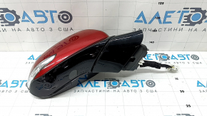 Зеркало боковое правое в сборе Hyundai Santa FE 21-23 7+2 пинов, BSM, подогрев, поворотник, подсветка, камера, автоскладывание, красное
