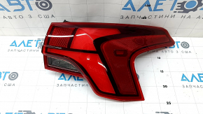 Фонарь внешний крыло правый Hyundai Santa FE 21-23 LED+галоген, с накладкой, царапины