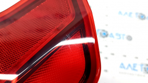 Фонарь внешний крыло правый Hyundai Santa FE 21-23 LED+галоген, с накладкой, царапины