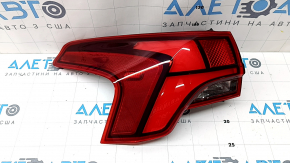 Lampă aripă stângă exterioară pentru Hyundai Santa FE 21-23 LED+halogen, cu capac
