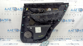 Ornamente ușă spate stânga Land Rover Range Rover Velar 18-23 piele neagră