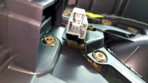 Ornamente ușă spate stânga Land Rover Range Rover Velar 18-23 piele neagră