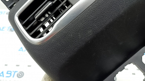 Ornament consolă centrală spate pentru Hyundai Santa FE 21-23, negru, sub deflectorul conductei de aer, sub bricheta