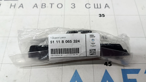 Suport bara față, aripă inferioară dreapta, BMW Seria 5 G30 2017-2023. Capac și ornament bara, 2018-2020, Capac și ornament bara, 2021-22. Capac și ornament bara