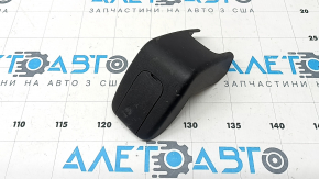 Заглушка салазки заднего правого сиденья 2 ряд передняя левая Hyundai Santa FE 21-23 черная, с заглушкой, царапины