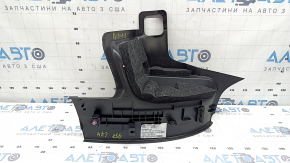 Накладка порога задняя правая Land Rover Range Rover Velar 18-23 черная, царапины