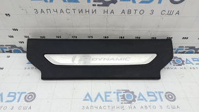 Prag ușă stânga față pentru Land Rover Range Rover Velar 18-23, negru cu crom, R DYNAMIC, zgârieturi