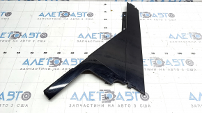 Ornamente ușă spate stânga pentru Land Rover Range Rover Velar 18-23, negru lucios