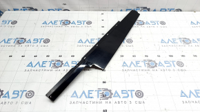 Ornamente ușă stânga față pentru Land Rover Range Rover Velar 18-23, negru lucios