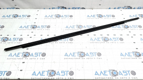 Ornamente geam ușă, central spate stânga, Land Rover Range Rover Velar 18-23, negru lucios