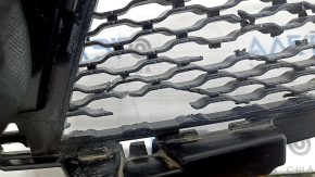 Нижняя решетка переднего бампера Land Rover Range Rover Velar 18-20 без камеры и радара, треснута, отсутствуют фрагменты