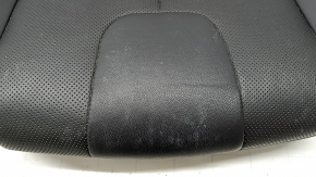 Tapițerie pernă scaun pasager Hyundai Santa FE 21-23, piele neagră, încălzită, ventilată, zgârieturi, crăpături, necesită curățare