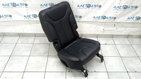 Scaune spate dreapta, rândul 2, Hyundai Santa FE 21-23, piele neagră, încălzite, rabatabile electric