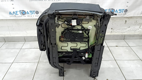 Задний ряд сидений 2 ряд правое Hyundai Santa FE 21-23 кожа черная, с подогревом, электроскладывание, примято, под чистку