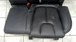 Scaune spate, rândul 2, stânga, Hyundai Santa FE 21-23, piele neagră, încălzite, rabatabile electric