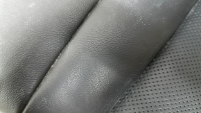 Scaune spate, rândul 2, stânga, Hyundai Santa FE 21-23, piele neagră, încălzite, rabatabile electric