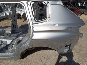 Aripă spate stângă Mitsubishi Outlander 22-26, argintie, bare de protecție