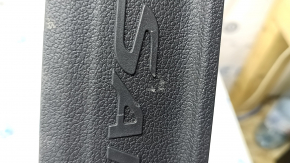 Prag exterior spate dreapta pentru Hyundai Santa FE 19-23, negru, zgârieturi