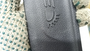 Prag exterior spate dreapta pentru Hyundai Santa FE 19-23, negru, zgârieturi