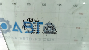 Стекло двери передней правой Hyundai Santa FE 19-23 триплекс