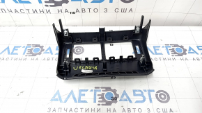 Накладка центральной консоли задняя верхняя Land Rover Range Rover Velar 18-23 черная