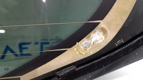 Стекло заднее двери багажника Kia Niro 17-22 тонировка, царапины, отпаяна клемма