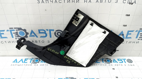 Накладка передней стойки нижняя правая Hyundai Santa FE 22-23 черная, царапины