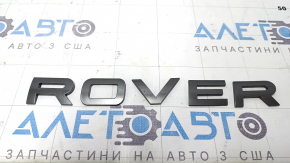 Эмблема надпись ROVER капота Land Rover Range Rover Velar 18-23 графит
