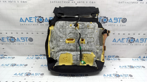 Tapițerie pernă scaun pasager Honda Accord 2018-2019, piele neagră, încălzită, ventilată, perforată, zgârieturi