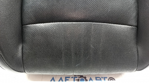 Tapițerie pernă scaun pasager Honda Accord 2018-2019, piele neagră, încălzită, ventilată, perforată, zgârieturi