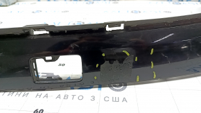 Бампер задний голый нижняя часть Audi Q5 80A 18-20 черный, царапины, в клею, скол