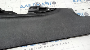 Накладка центральной консоли боковая правая Honda Accord 18-22 черная, потерта