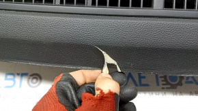 Торпедо передняя панель без AIRBAG Honda Accord 18-22 черная, под проекцию, с дефлекторами воздуховодов, надрыв ткани